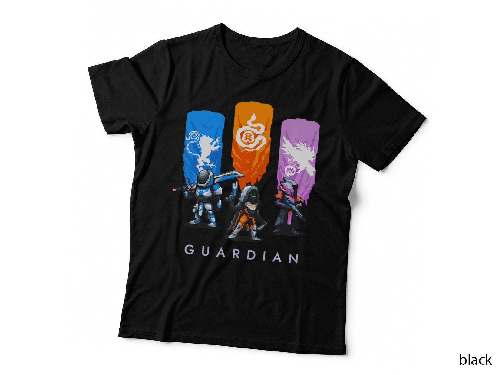 8-Bit Retro Guardian . Hunter Titan Warlock., Vintage Classic T-Shirt