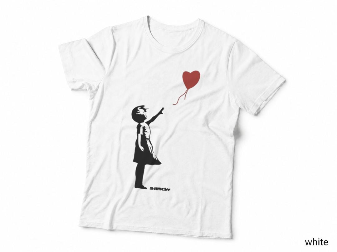 Banksy - Girl Red Balloon Classic T-Shirt