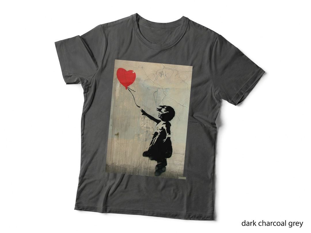Banksy Red Heart Balloon Classic T-Shirt