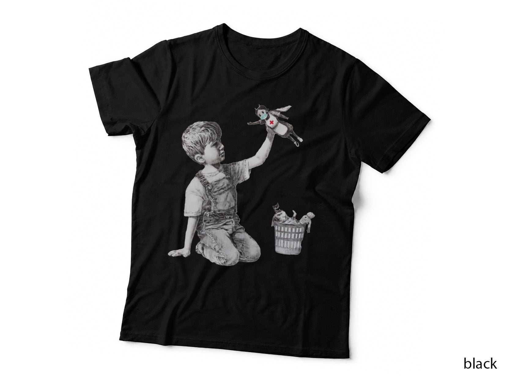 Banksy Tribute to Nurses Classic T-Shirt