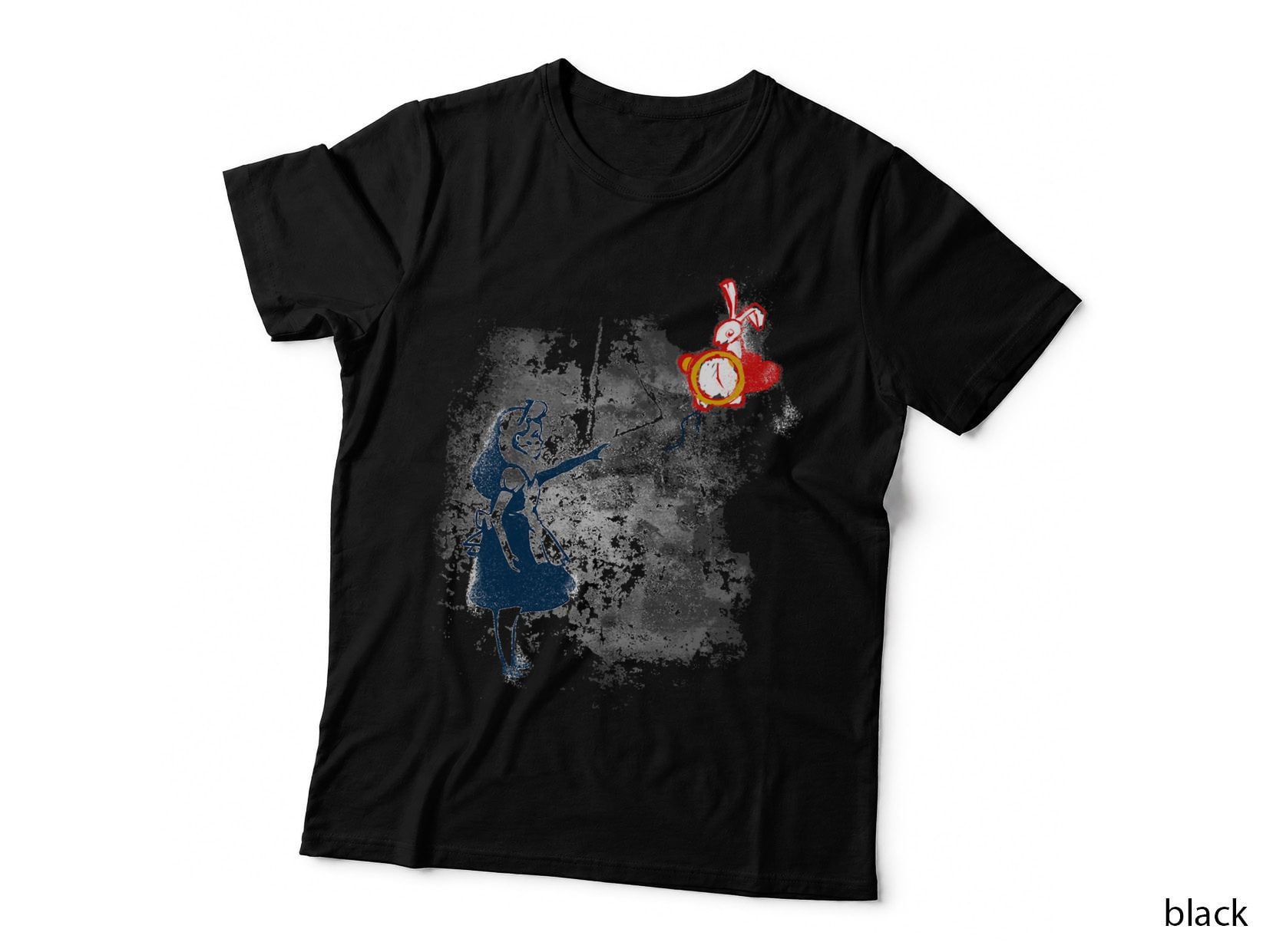 Banksy in Wonderland Classic T-Shirt