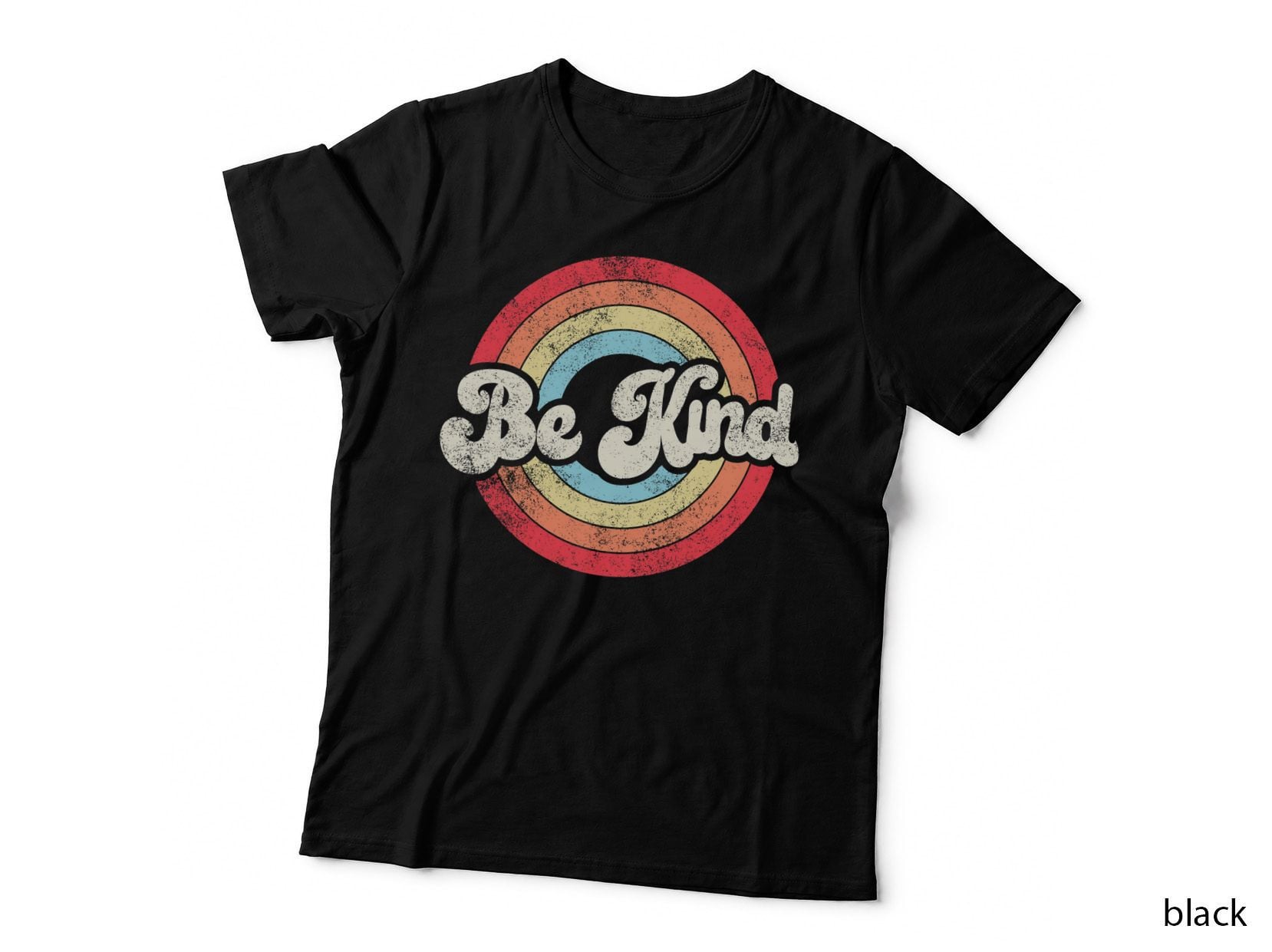 Be Kind Women Positive Inspirational Kindness Retro Vintage T-Shirt