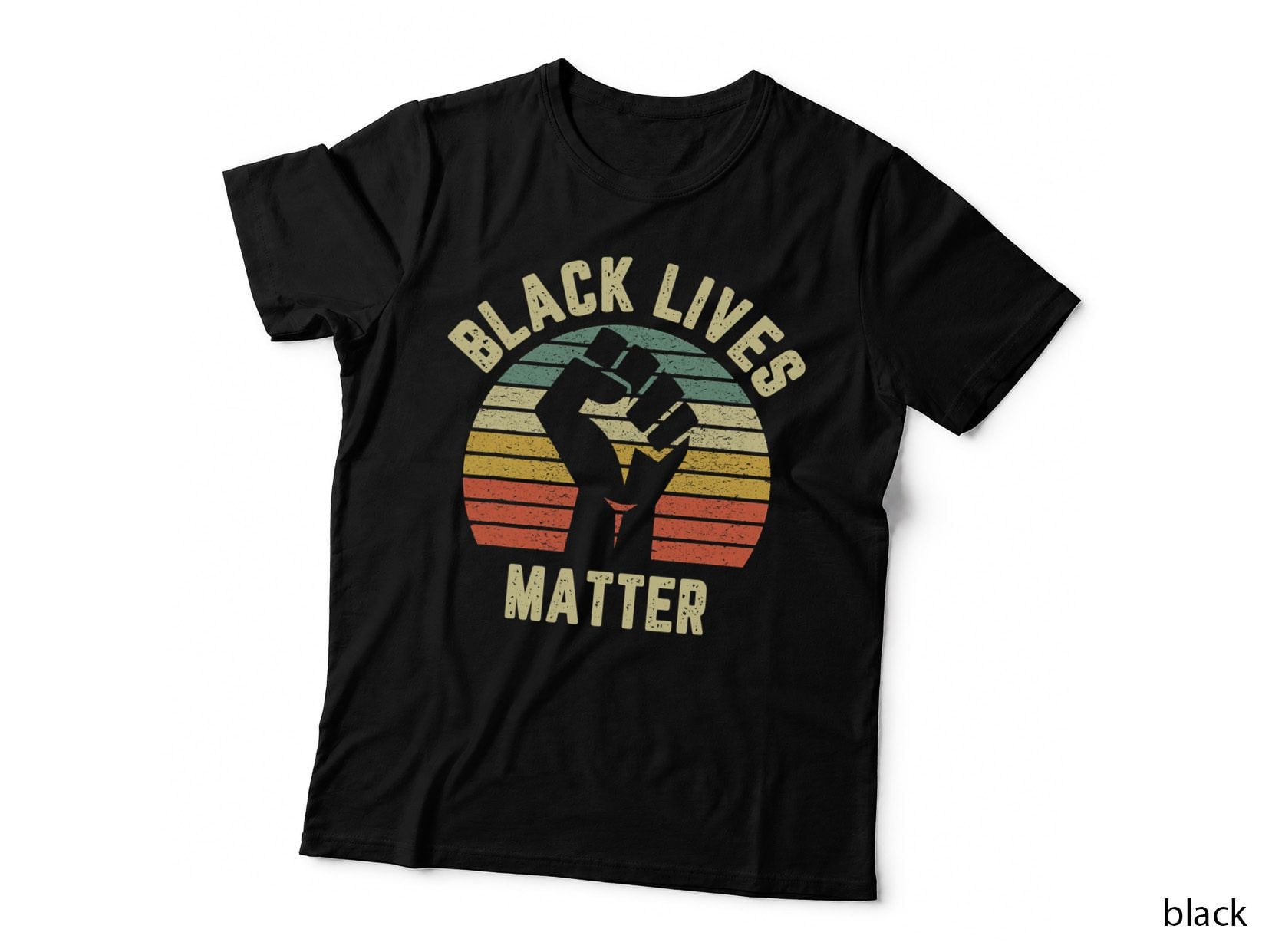 Black Lives Matter Shirt Cool Retro Design for BLM T-Shirt