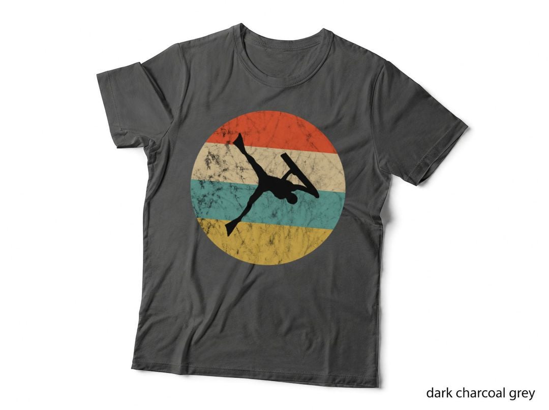 Bodyboarder Vintage Retro Sunset Surfing Bodyboard Surfer T-Shirt