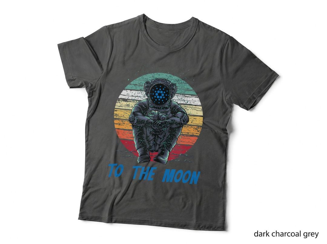 Cardano to the Moon Shirt, Retro Cardano ADA Cry, Vintage Classic T-Shirt