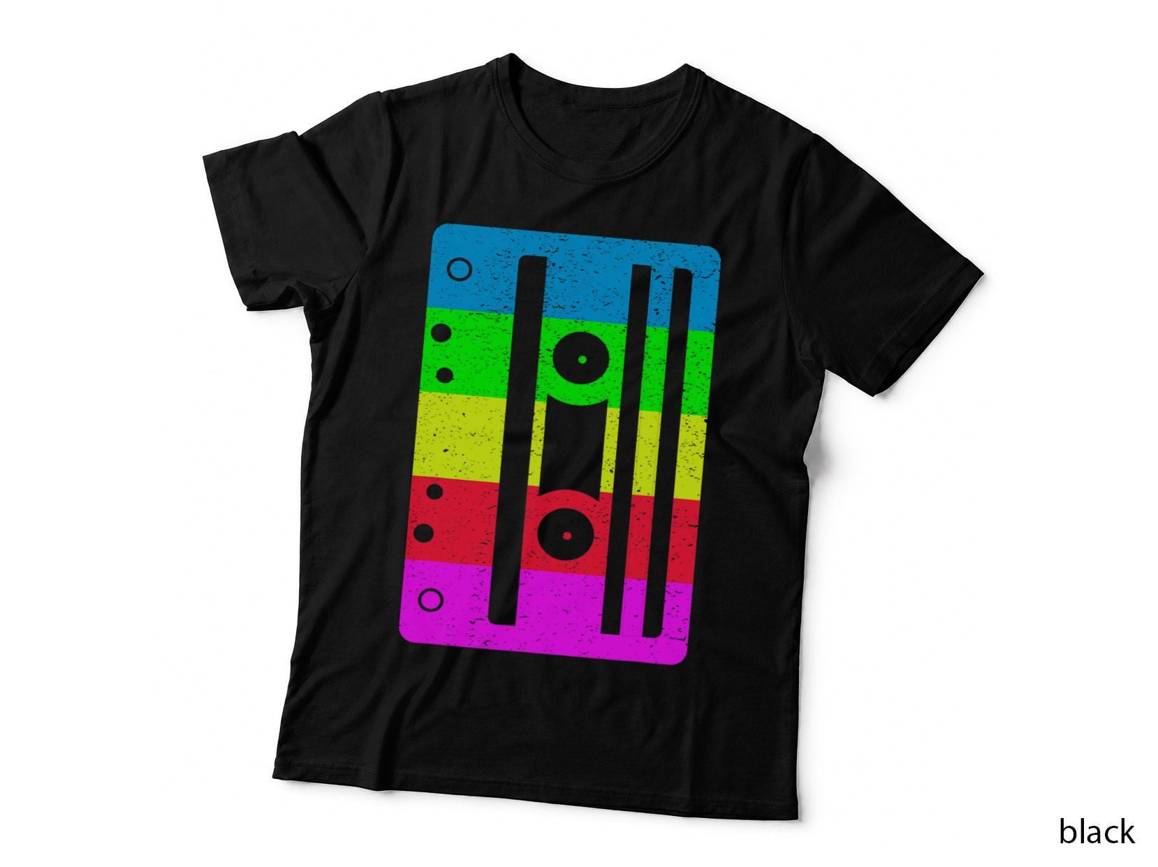 Cassette Tape Shirt for 80s 90s Lovers Vintage Retro Costume T-Shirt