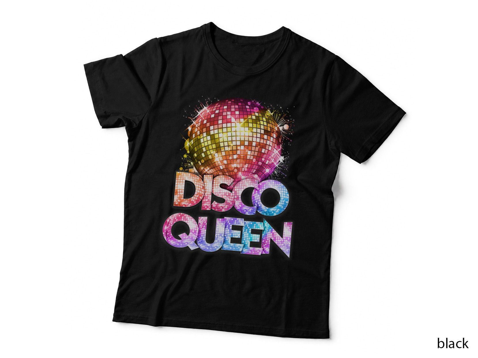 Disco Queen - 70's Disco Themed Vintage Seventies Costume T-Shirt