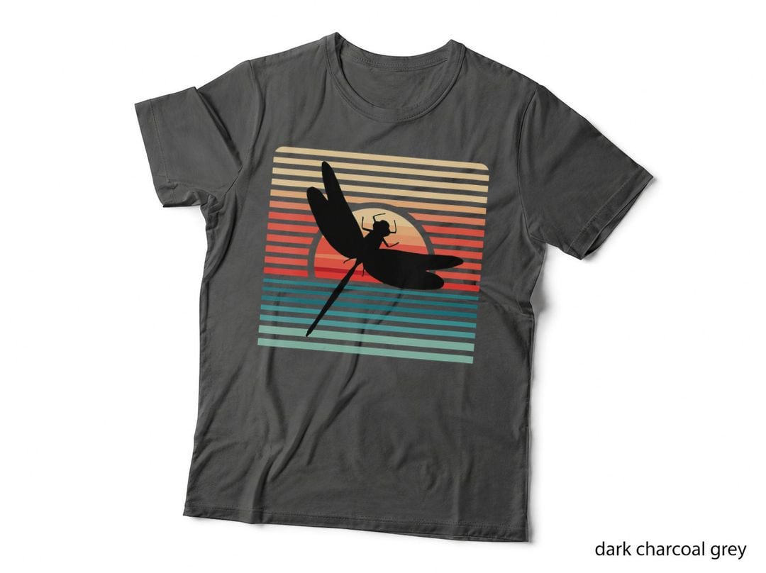 Dragonfly Insect 1970s Vintage Sunset - Favorite Zoo a, Gay Pride T-Shirt