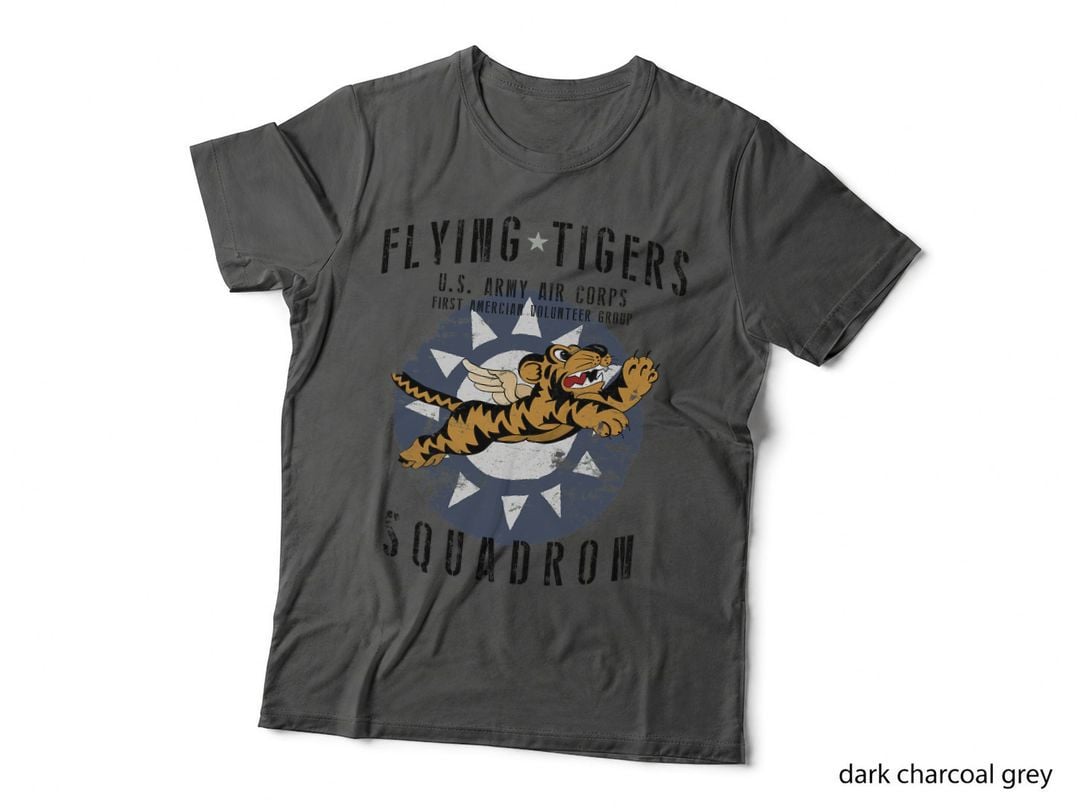 Flying Tiger's WWII Insignia Vintage WW2 Air Corps T-Shirt