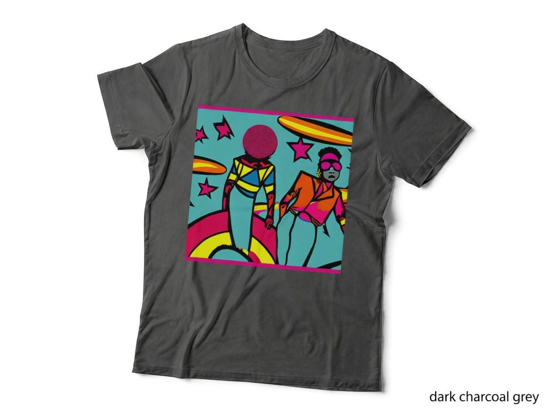 Groovy Afro-Centric Disco Funk Tee Vibrant Soulful Vibes T-Shirt