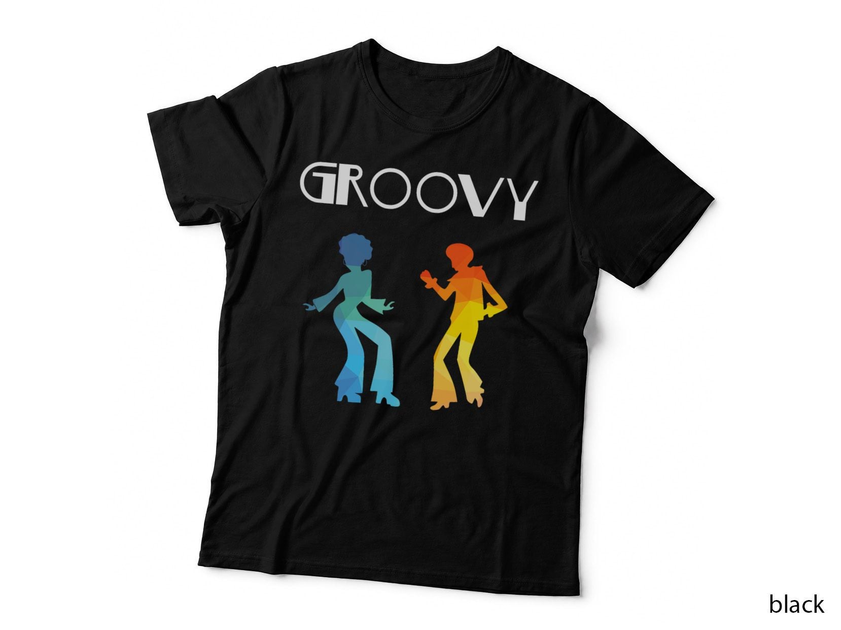 Groovy Funky Dance Music, Disco Lovers Groove T-Shirt