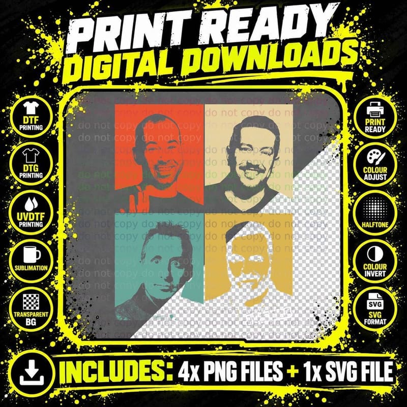 Impractical Jokers T-Shirt Retro Vintage Style Shirt Png SVG Digital Bundle