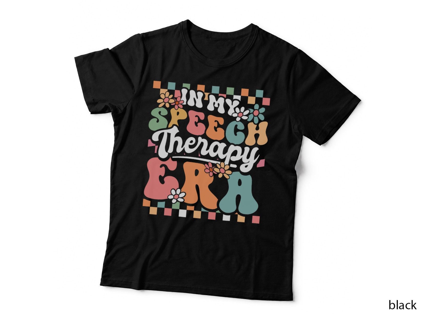 In My Speech Therapy Era Groovy Speech Pathologist SLP T-Shirt