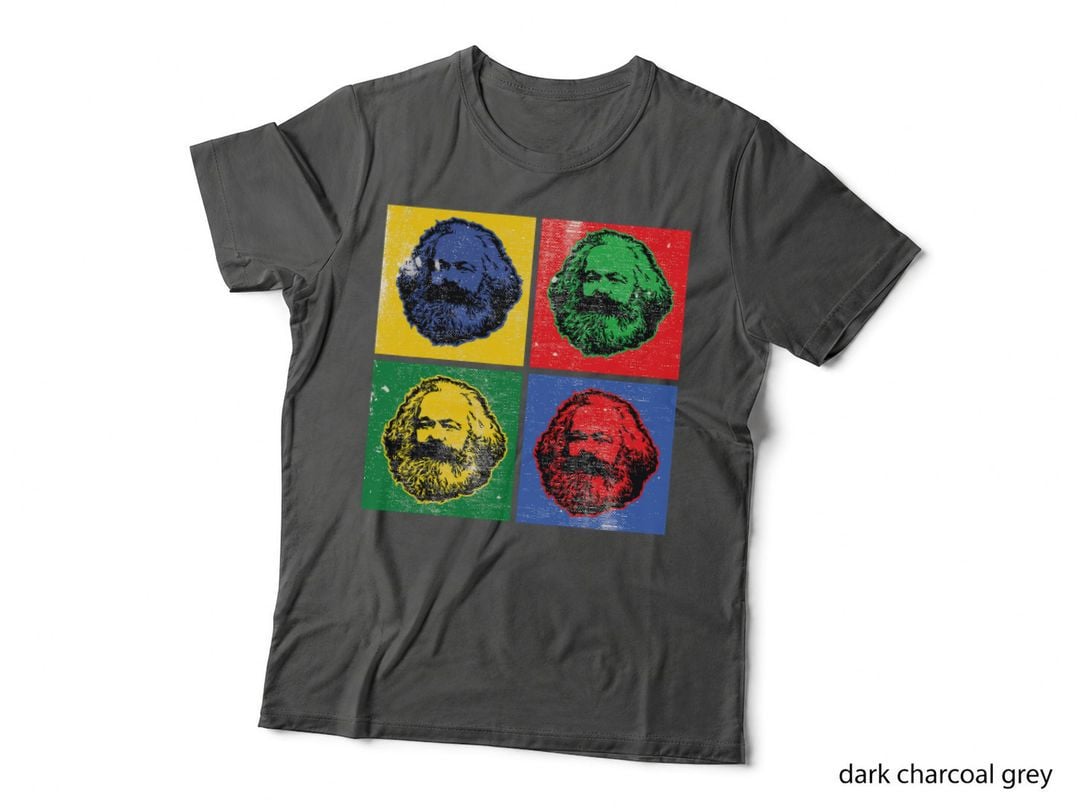 Karl Marx Vintage Retro Pop Art for Socialism Politics T-Shirt