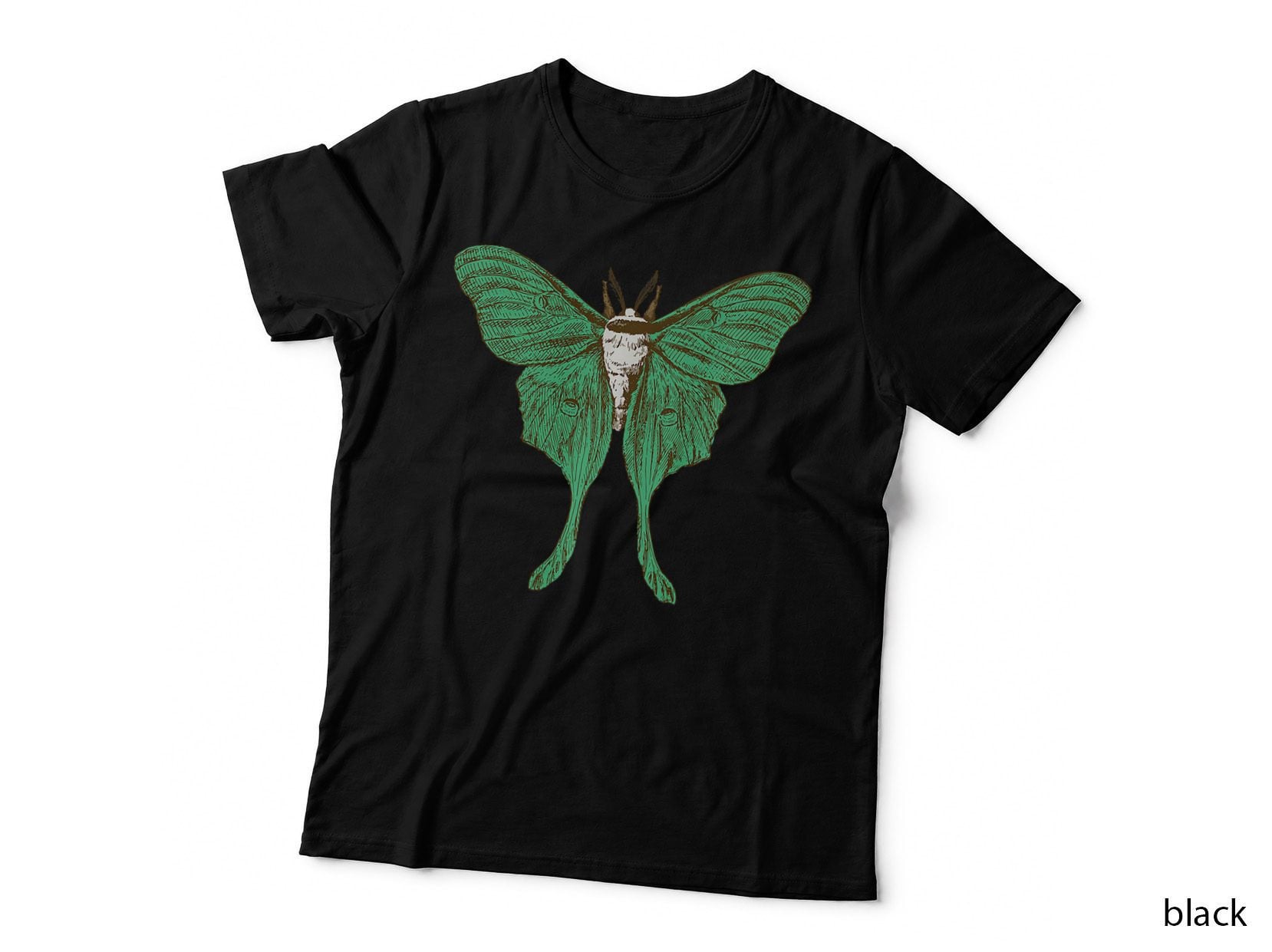 Luna Moth Actias Luna Retro Vintage Beautiful Mo, Vintage Classic T-Shirt