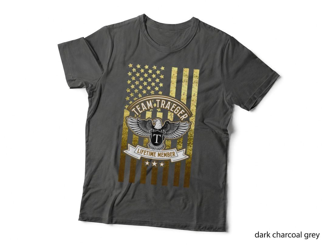 Proud of Team Traegers Vintage for Member Family T-Shirt