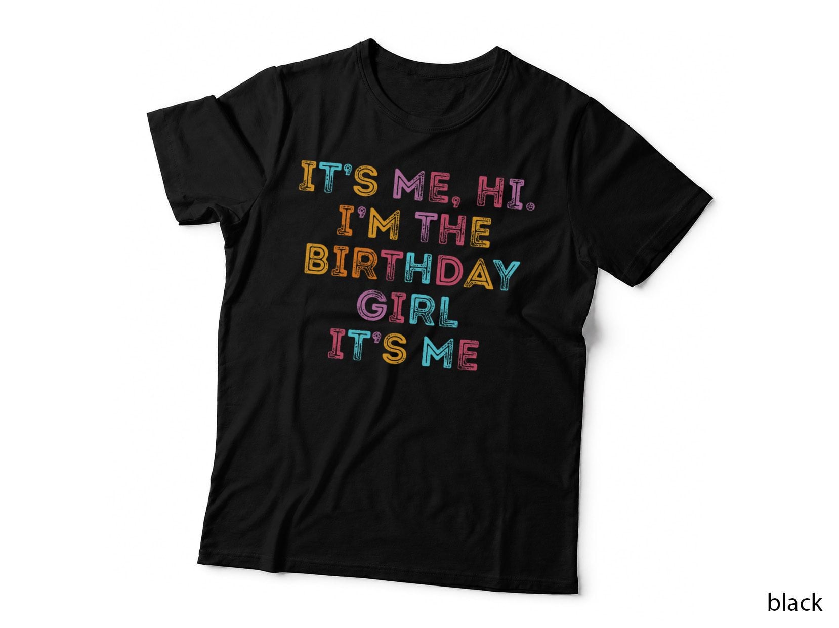 Retro Birthday Girl T-Shirt, Party Celebration Style, Fun Party Wear