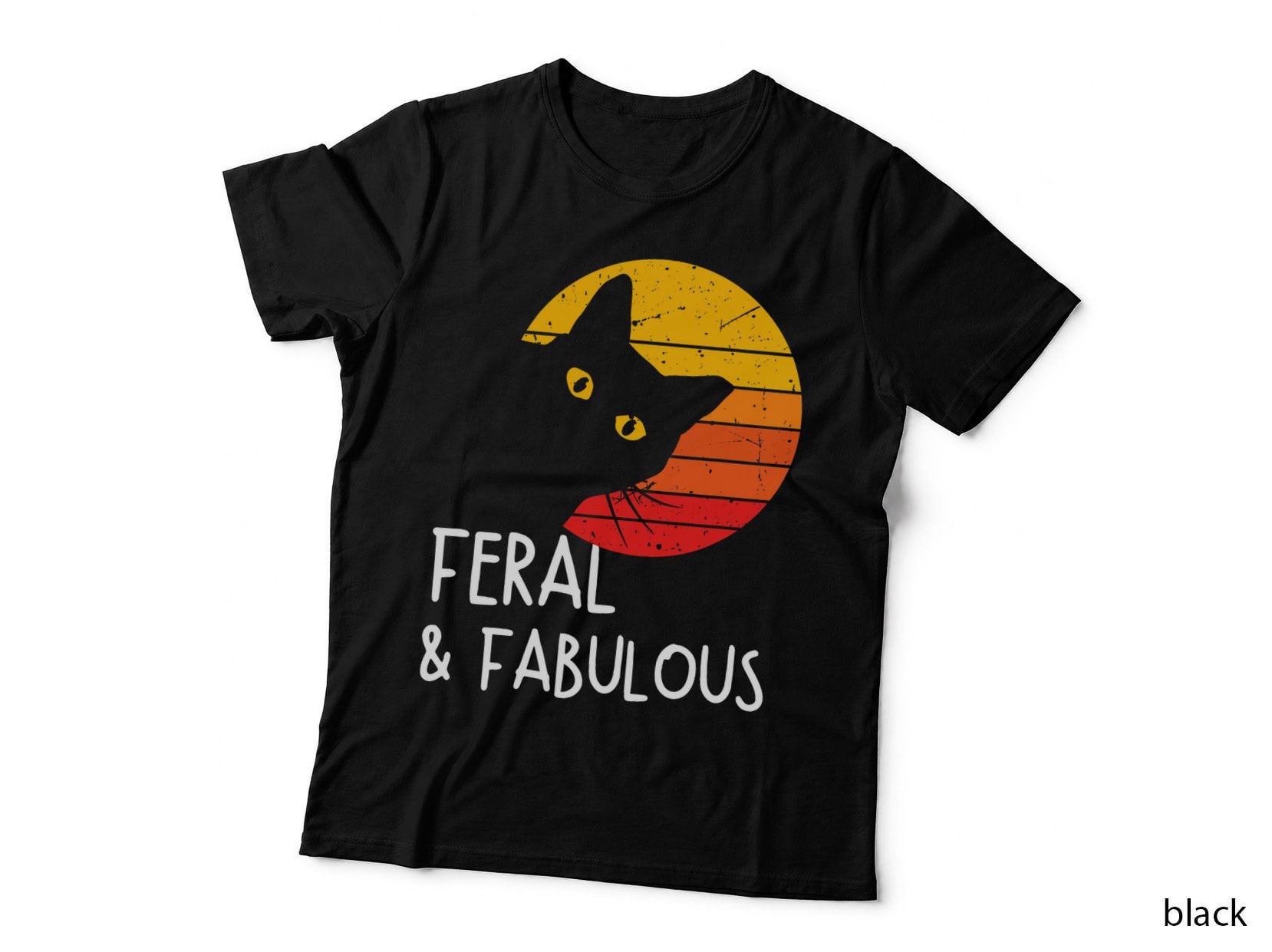 Retro Feral and Fabulous T-Shirt