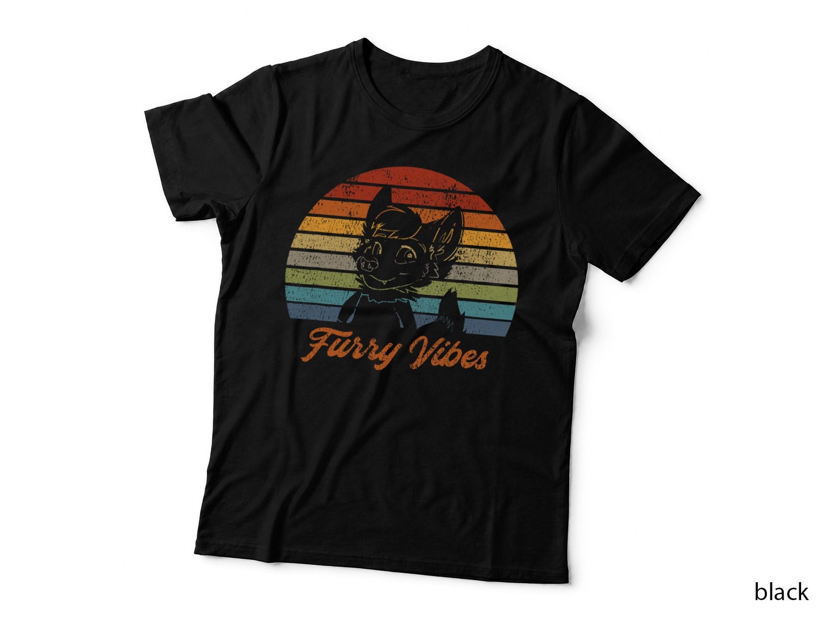 Retro Furry Fandom Furry Vibes - Cute Owo Fursuit T-Shirt