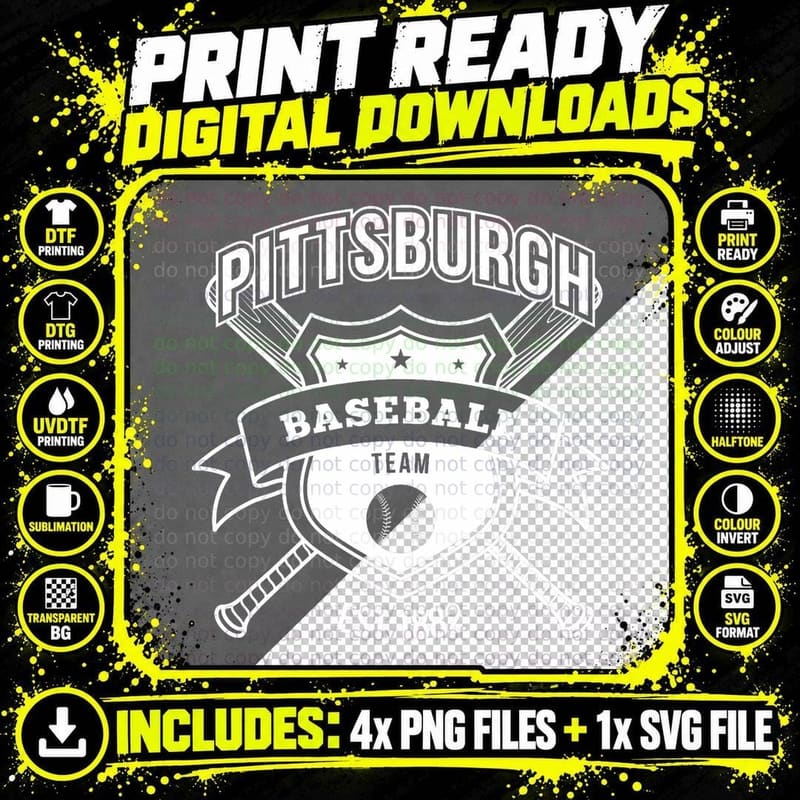 Retro Pirate Look Tailgate Gameday Party Sport Fan Gift Png SVG Digital Bundle