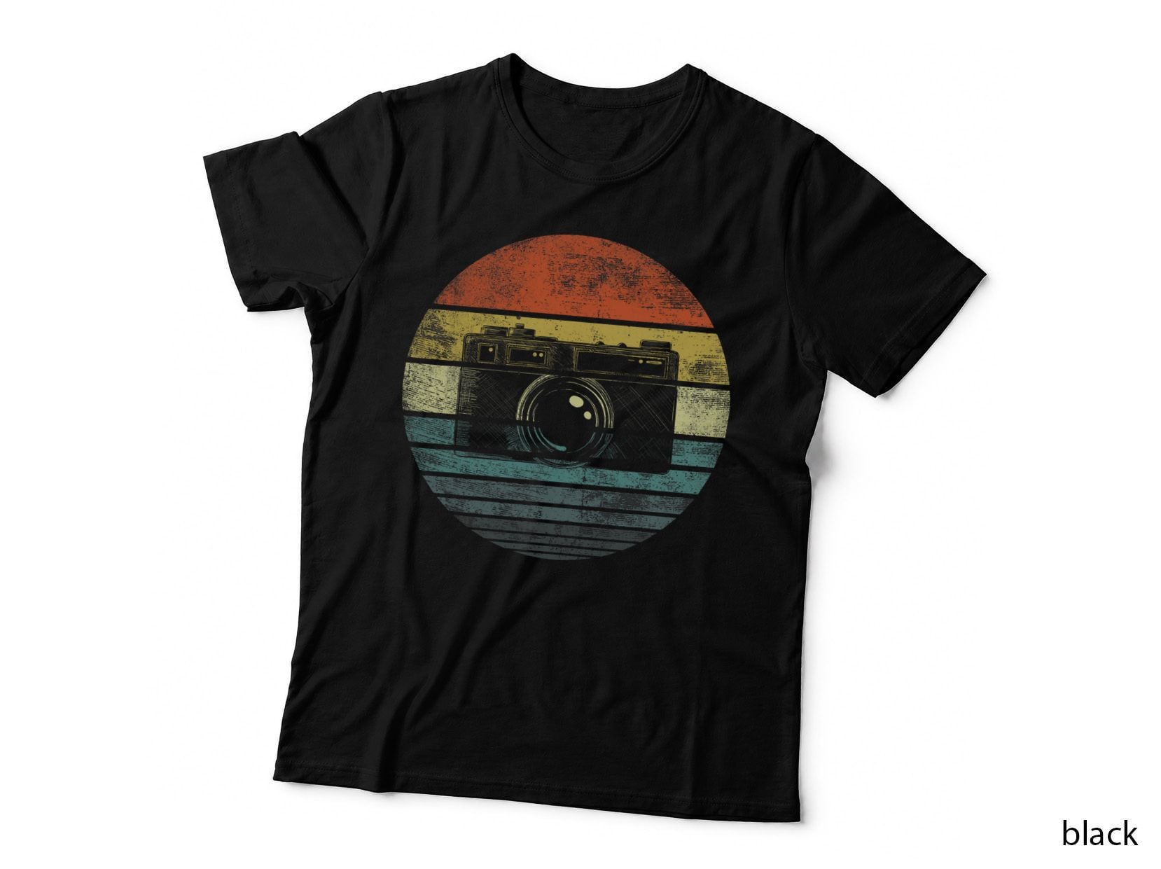 Retro Vintage Camera Photography Lover Photographer Gift T-Shirt