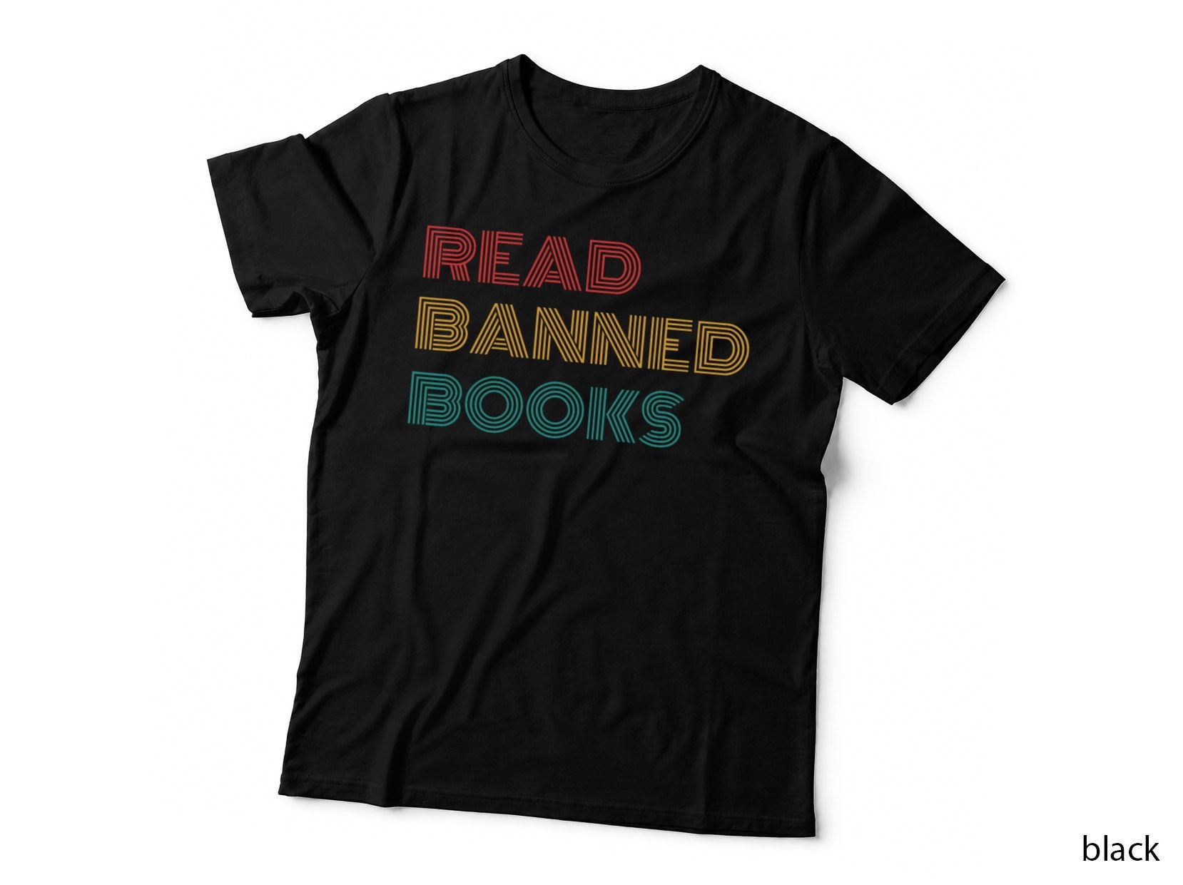 Retro Vintage Read Banned Books T-Shirt