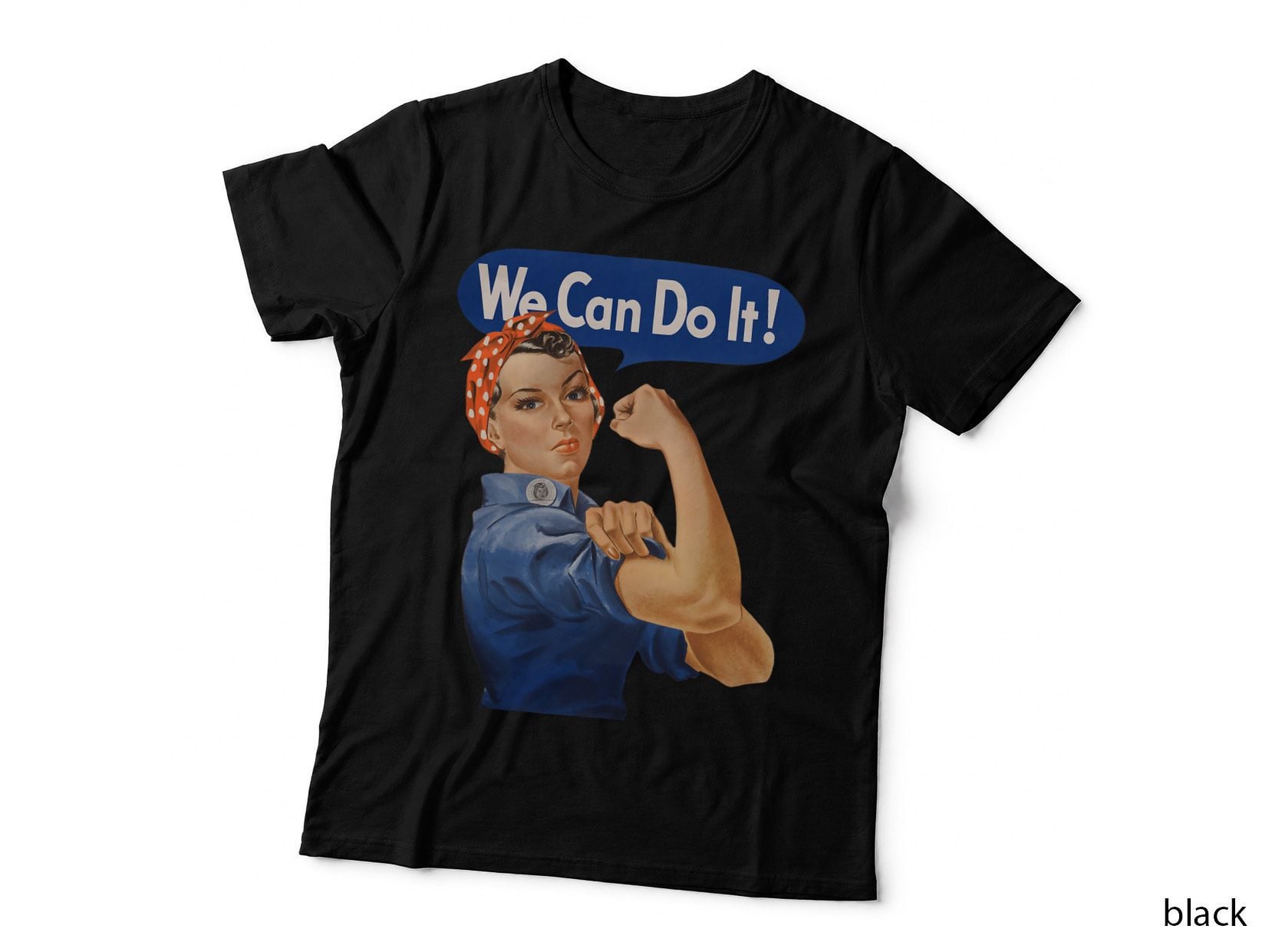 Rosie the Riveter Shirt We Can Do It Feminist Retro T Shirt