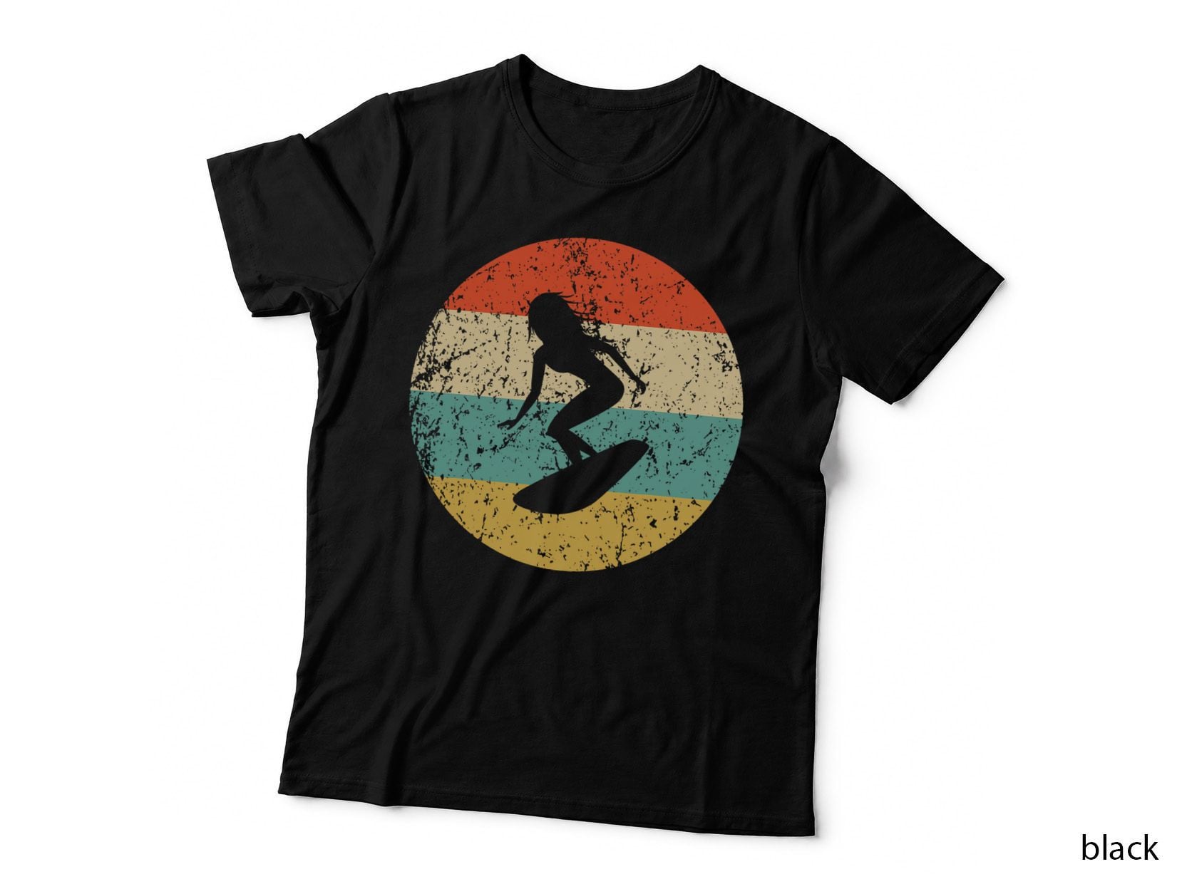 Surfing Vintage Retro Surfer T-Shirt