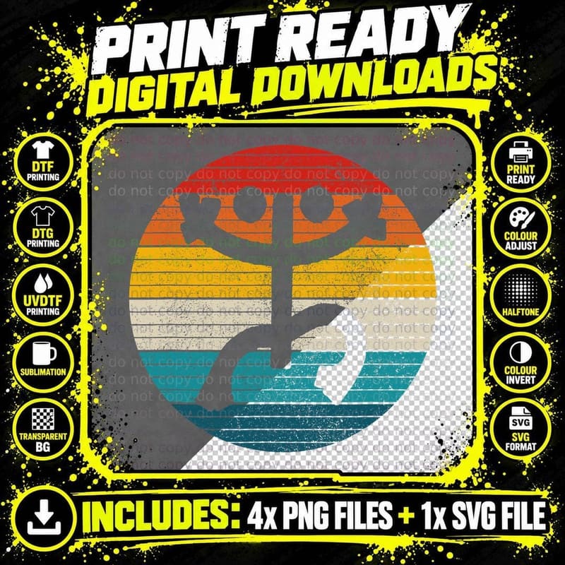 Taino Coqui Symbol Vintage Puerto Rico Taina Boricua Png SVG Digital Bundle