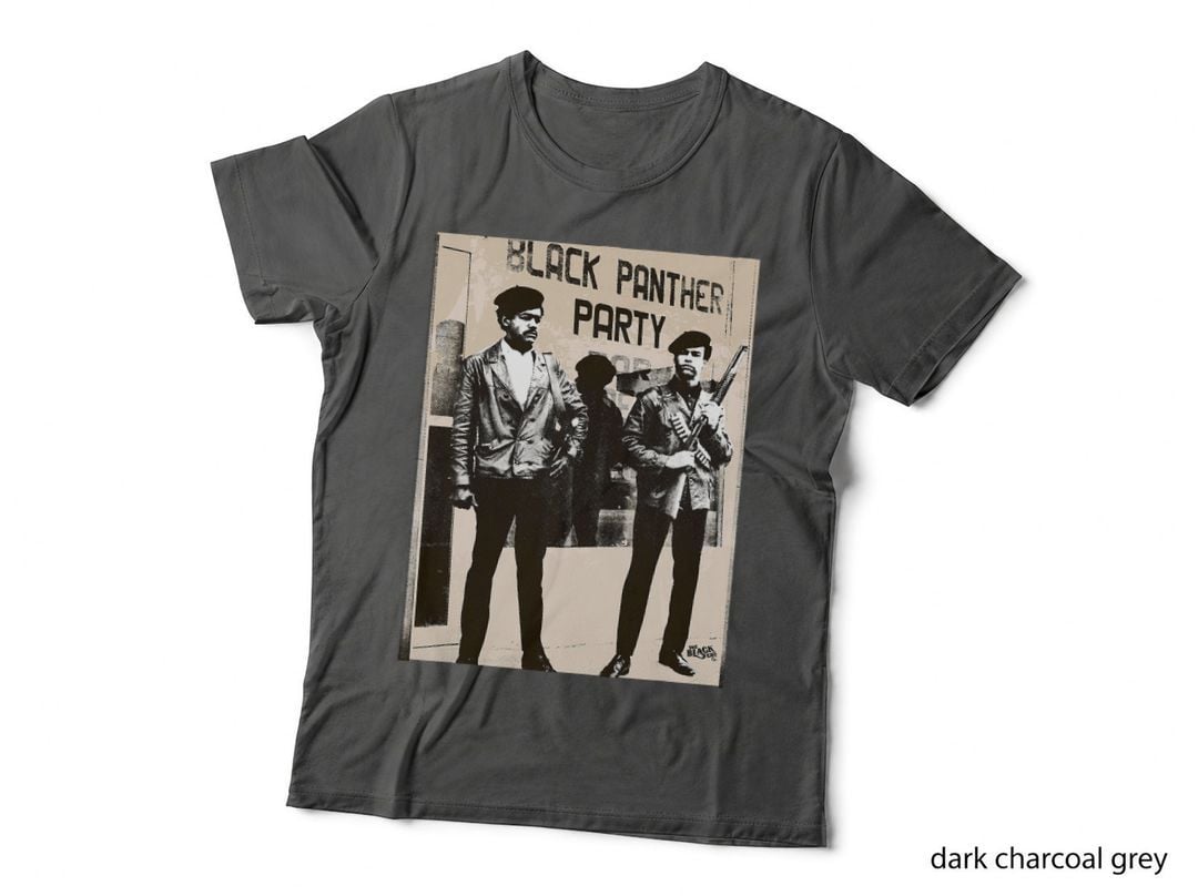 The Black Panthers Party Self Defense Vintage Black History T-Shirt