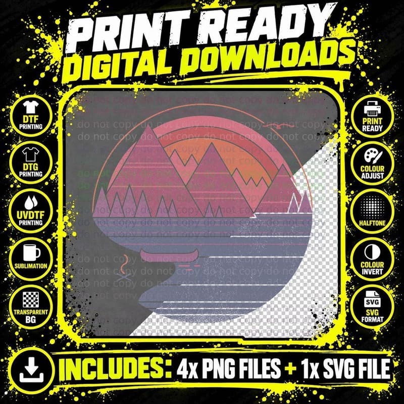 The Mountains Are Calling Classic T-Shirt Png SVG Digital Bundle