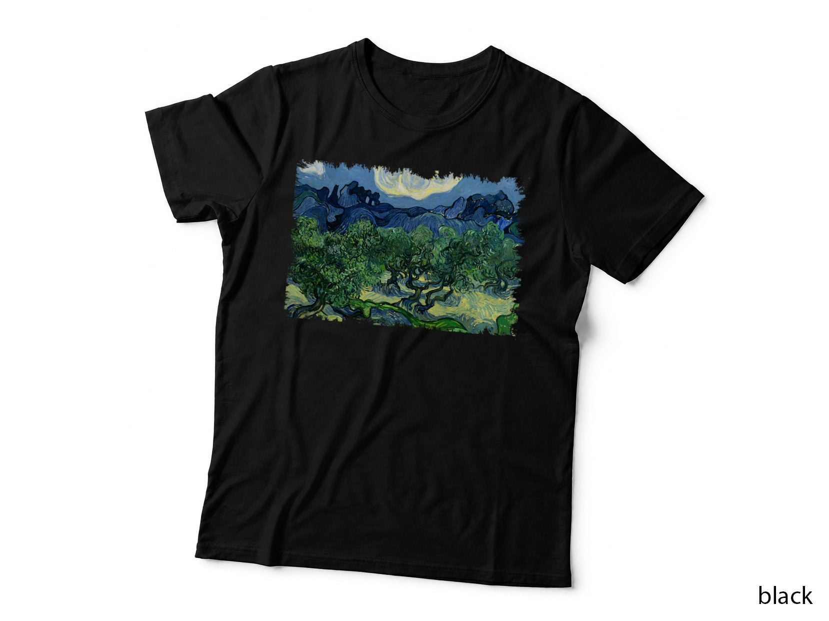 The Olive Trees Van Gogh Famous Art Retro T-Shirt