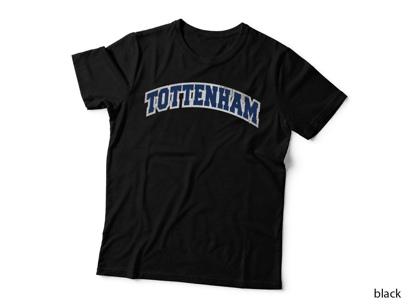 Tottenham London Varsity Style Vintage T-Shirt