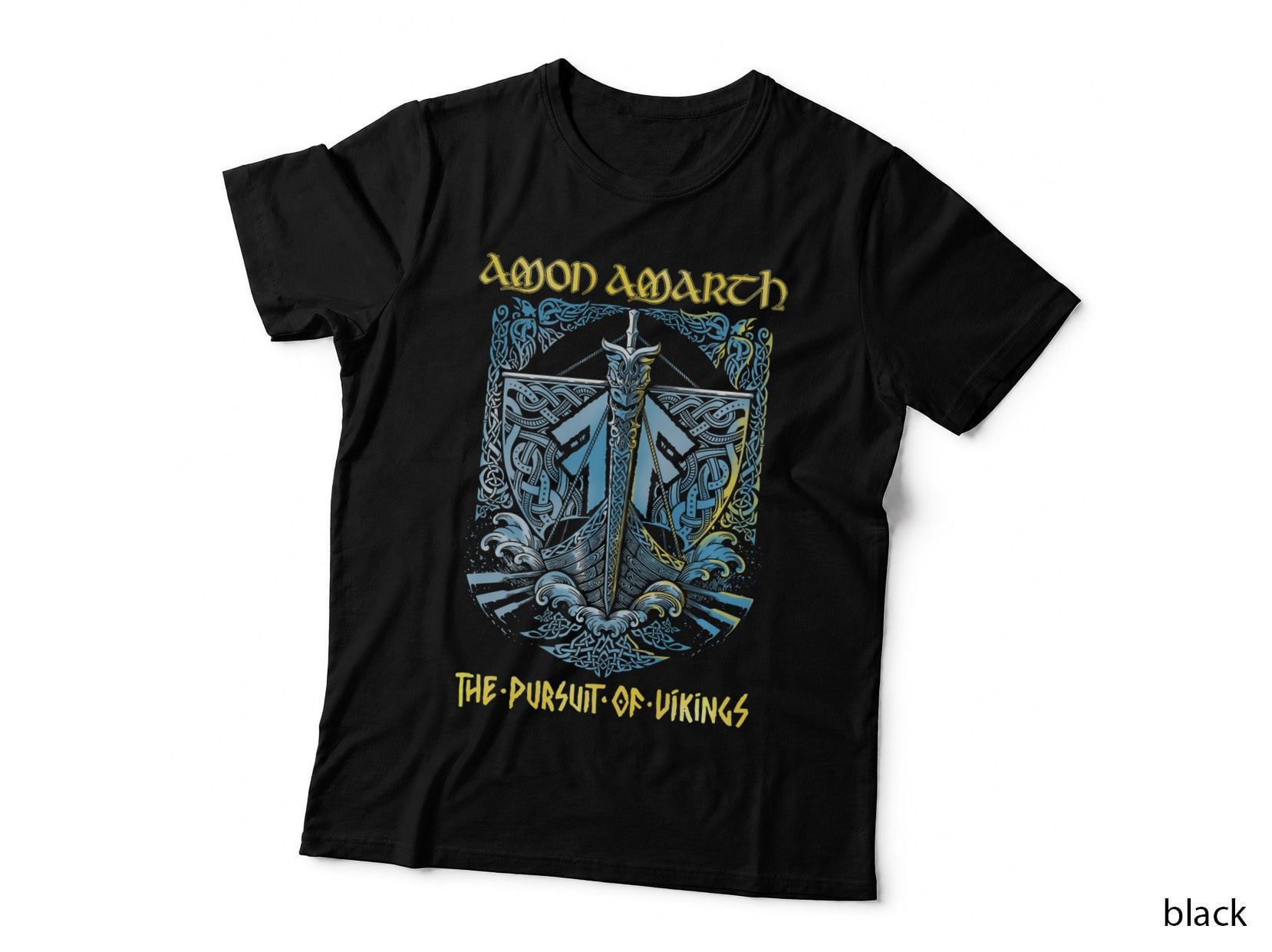 Vintage Amons Amarths the Persuit of Vikings T-Shirt