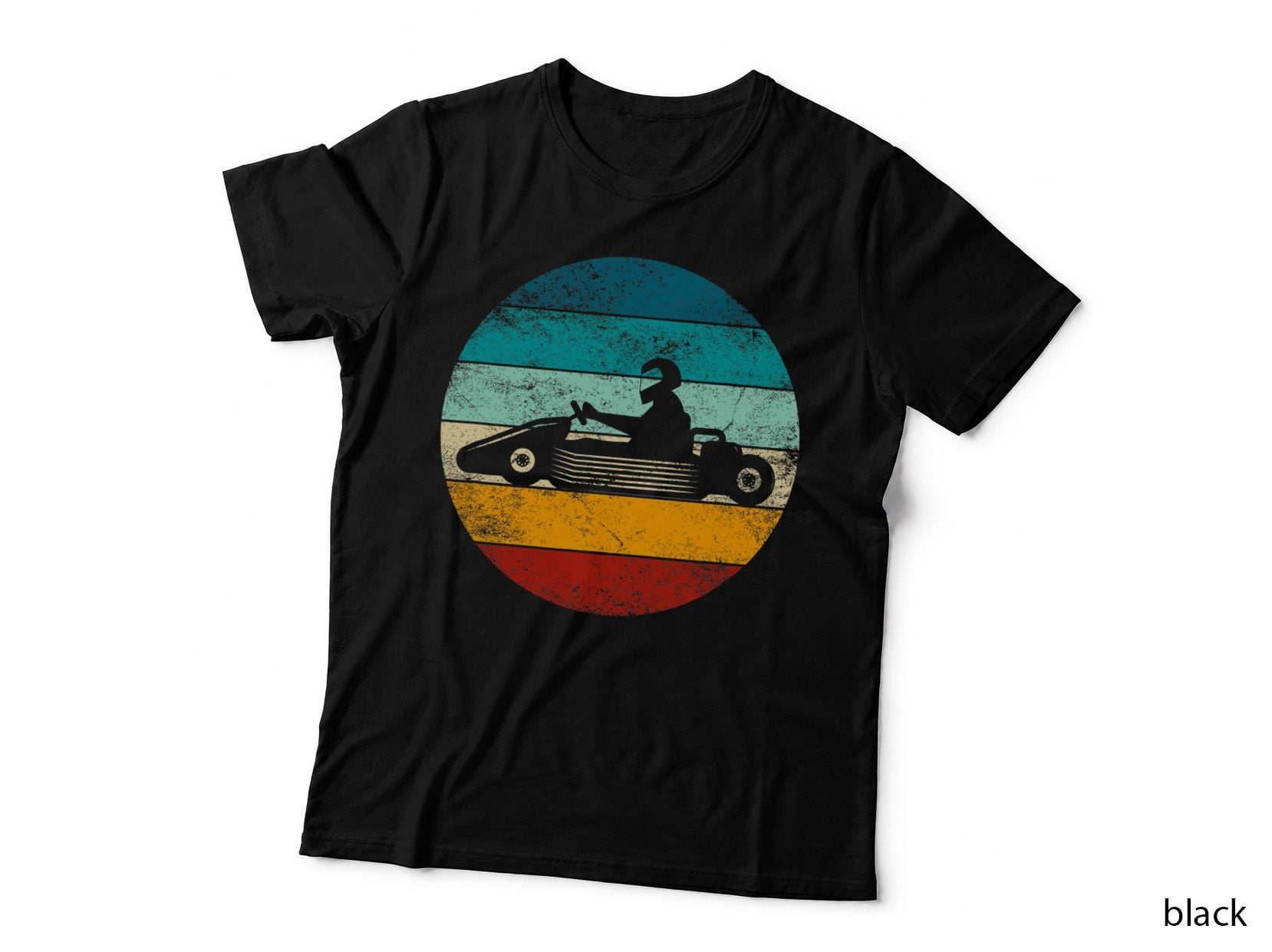 Vintage Go-Cart Racer Retro Go-Kart Racing Go Kart T-Shirt