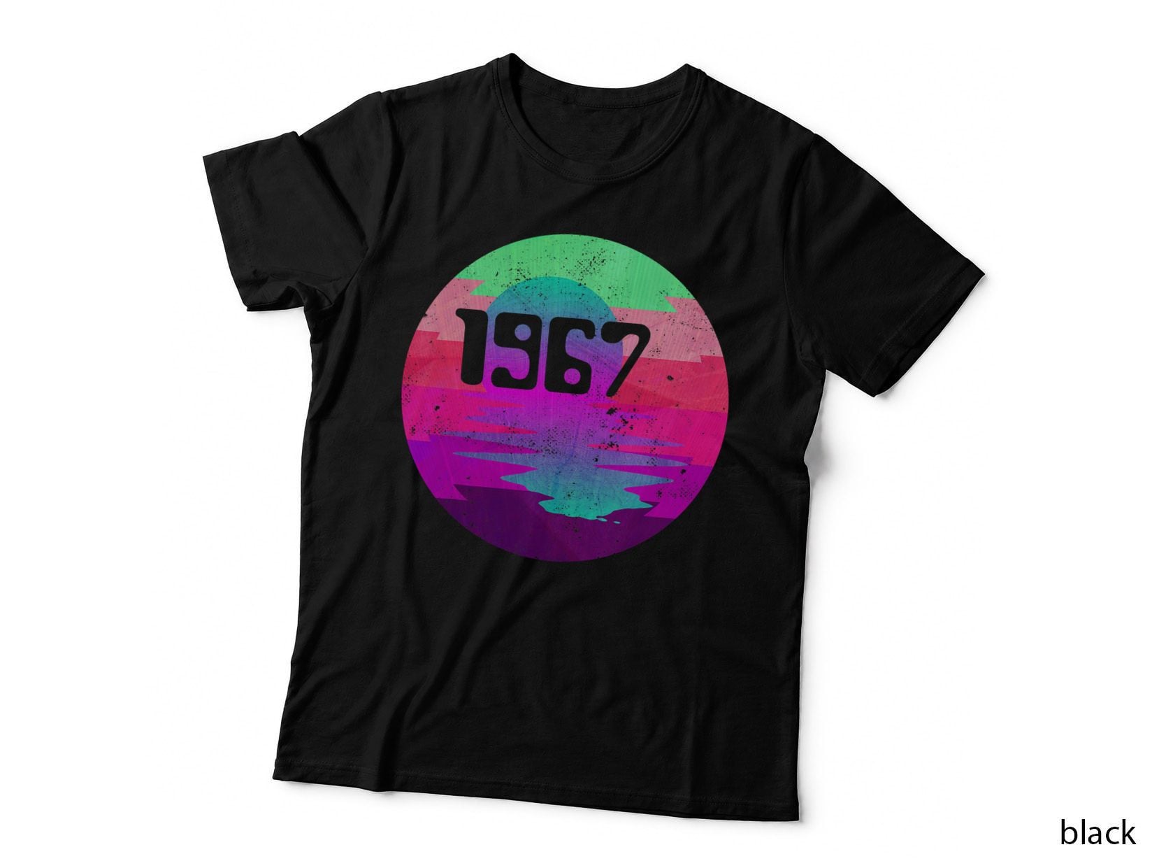 1967 Disco Party T-Shirt, Vintage 60s Style, Retro Birthday Gift