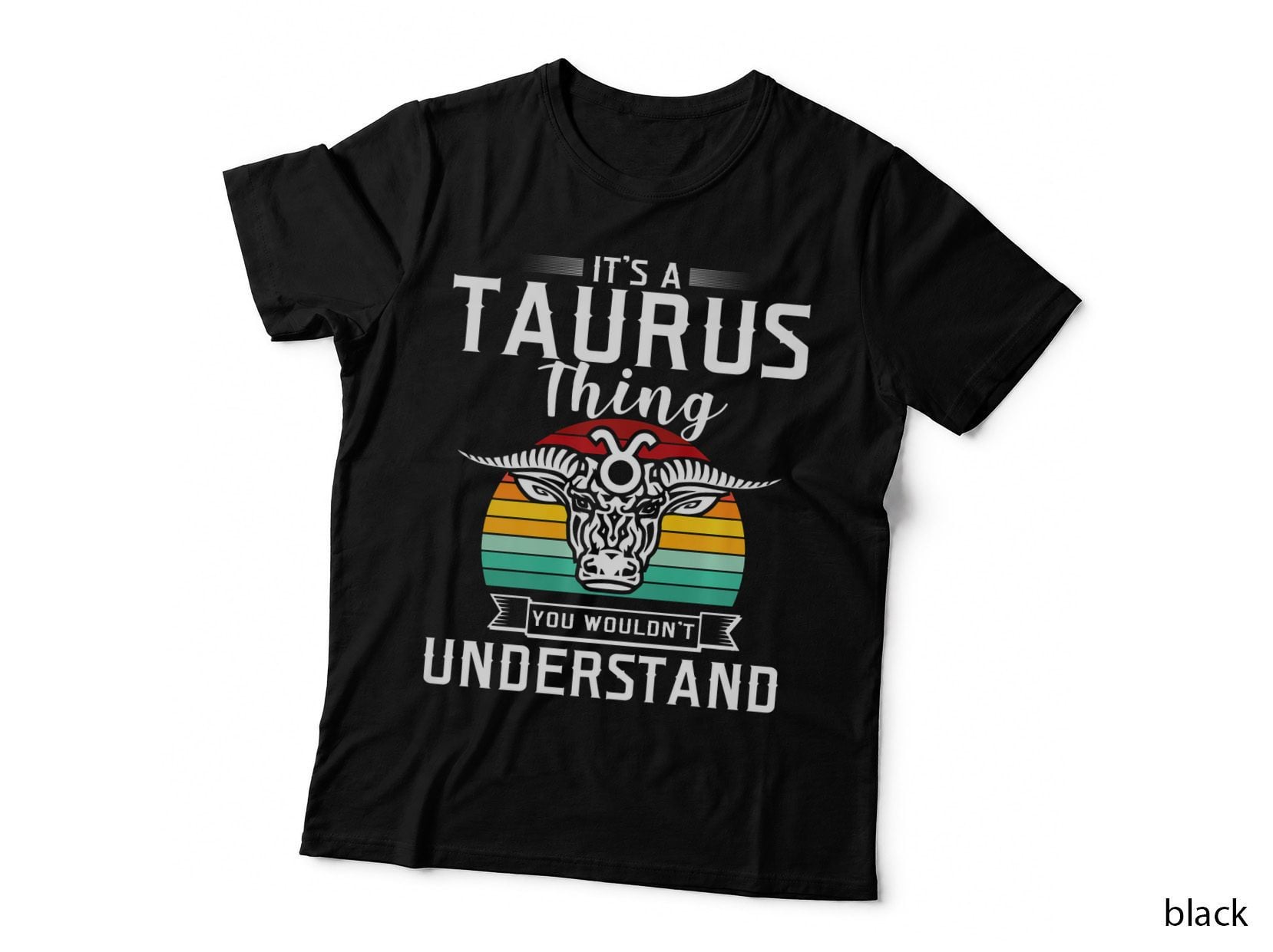 Astrology Zodiac Sign April or May Birthday Retro Taurus T-Shirt