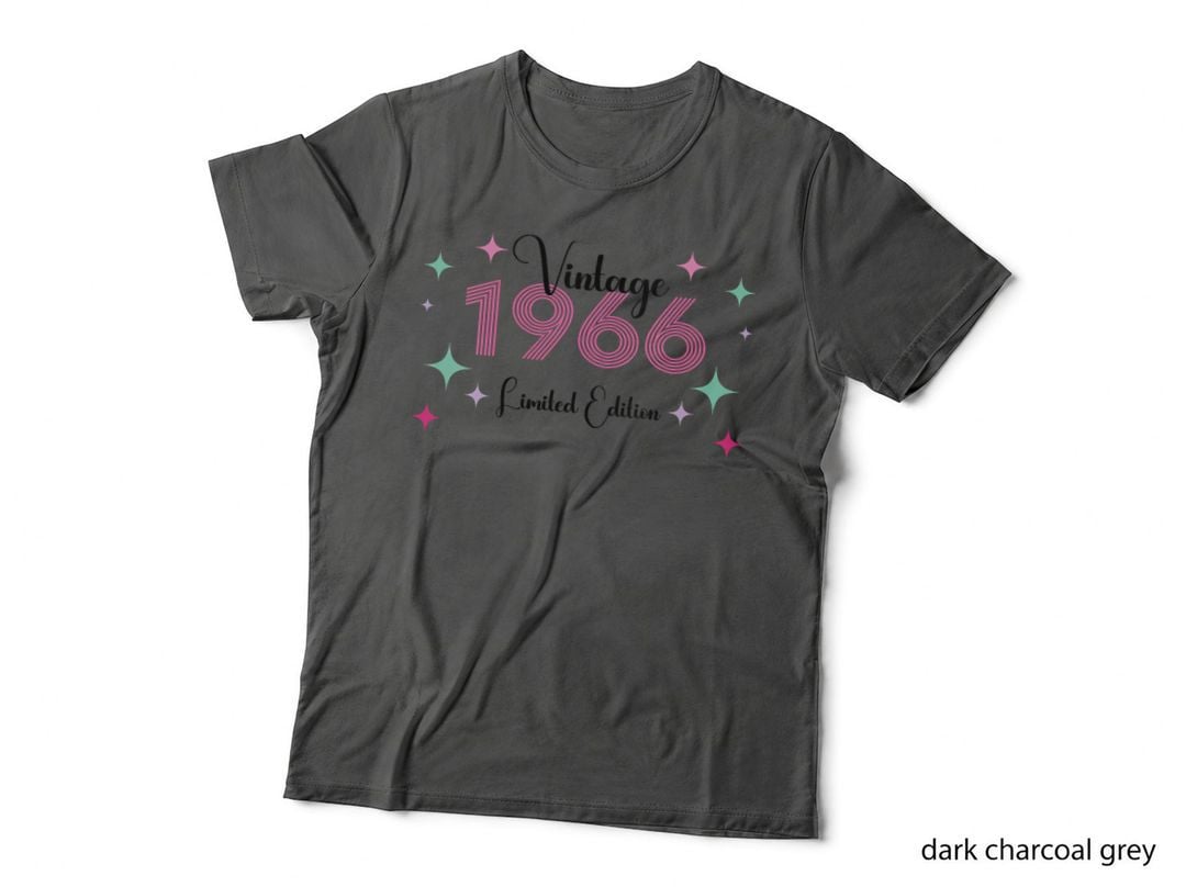 Birthday Bestie Gift Born in 1966 Vintage Limited Edition T-Shirt