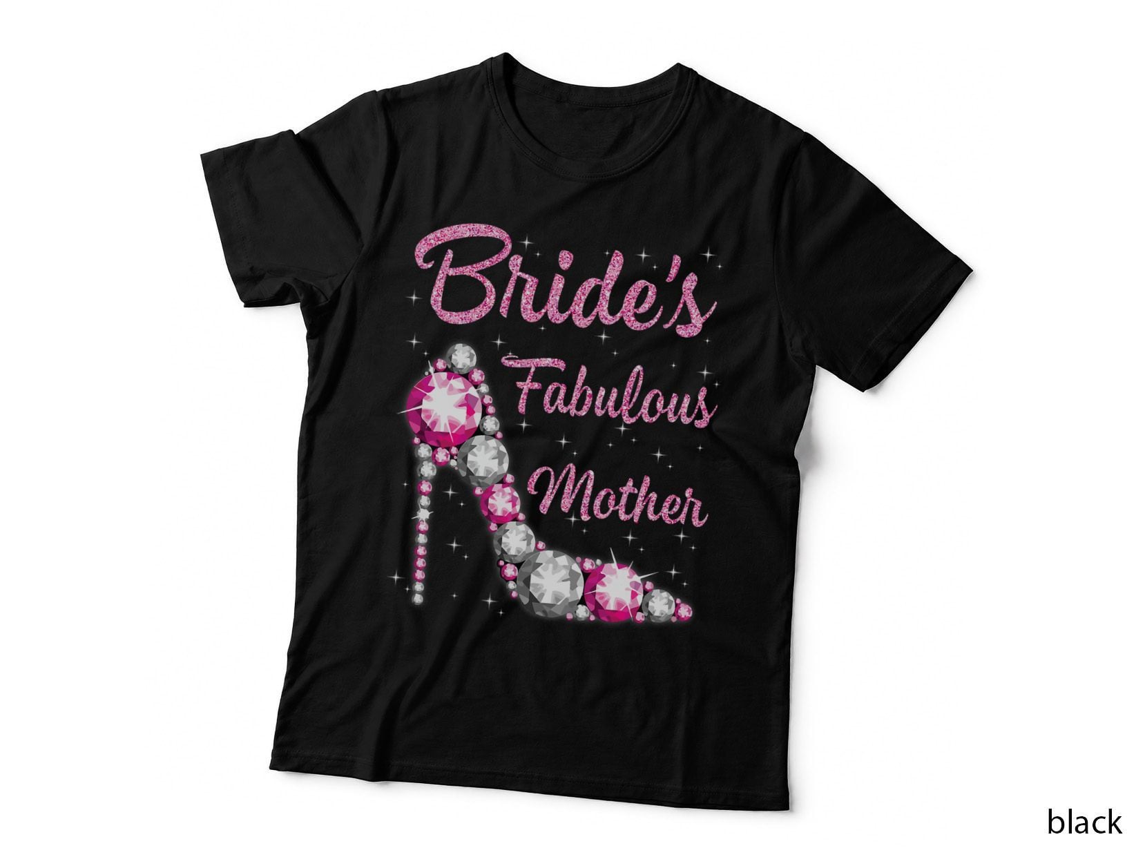 Bride's Fabulous Mother Happy Wedding Marry Vintage T-Shirt