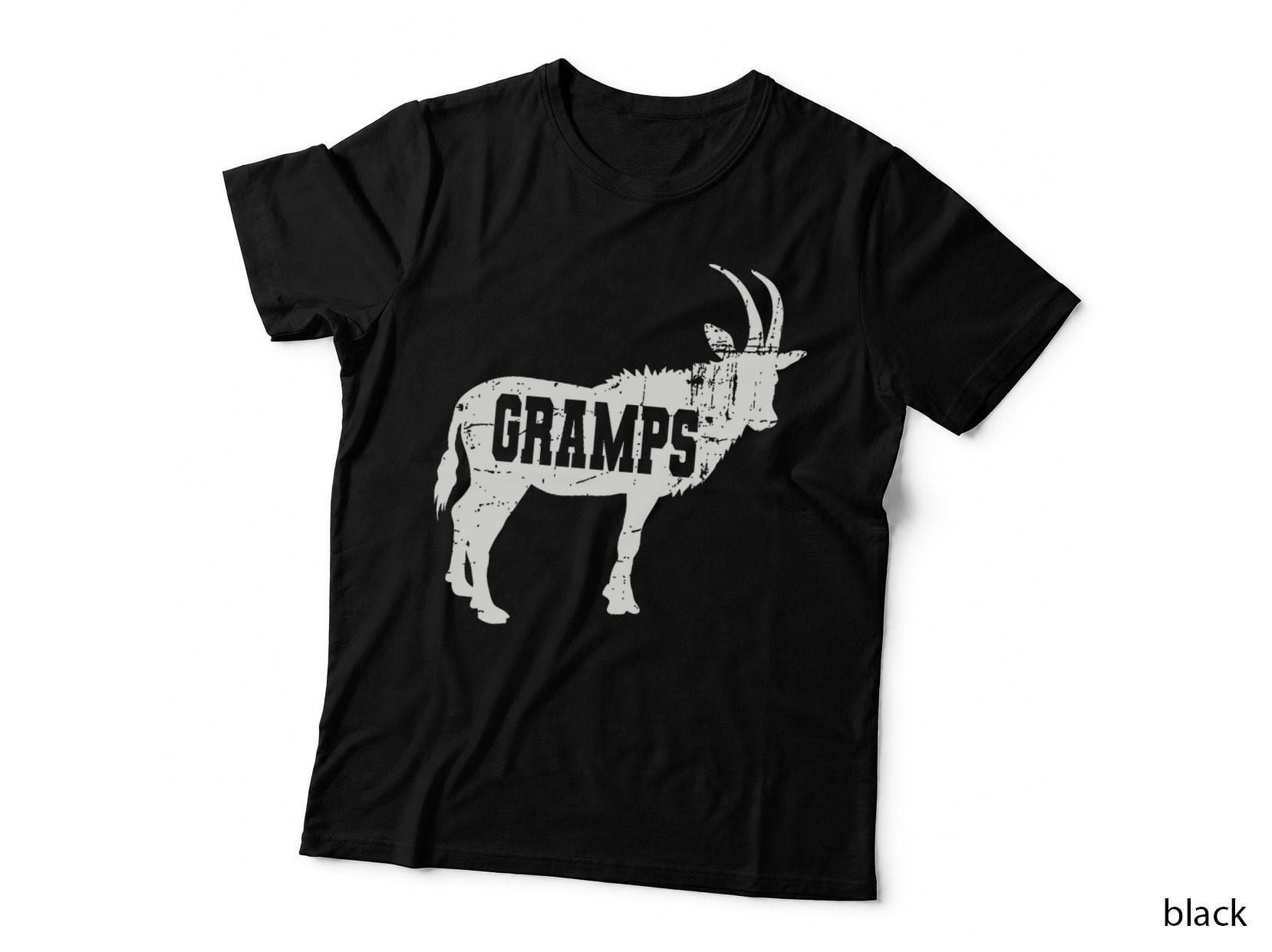 Goat Gramps Greatest Grandpa of All Time Vintage T-Shirt