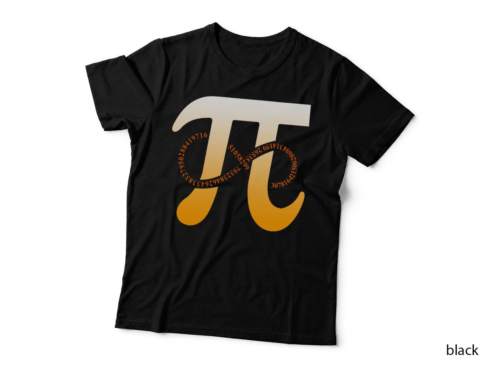 Happy Pi Day 3.14 Retro Pi Number Symbol Mathematics Maths T-Shirt