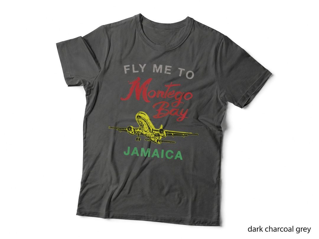 Jamaica Montego Bay Retro Fly Me to Jamaican Vintage T-Shirt
