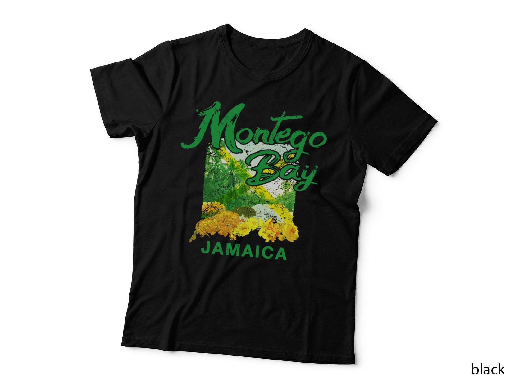 Jamaica Montego Bay Retro Jamaican Vintage T-Shirt