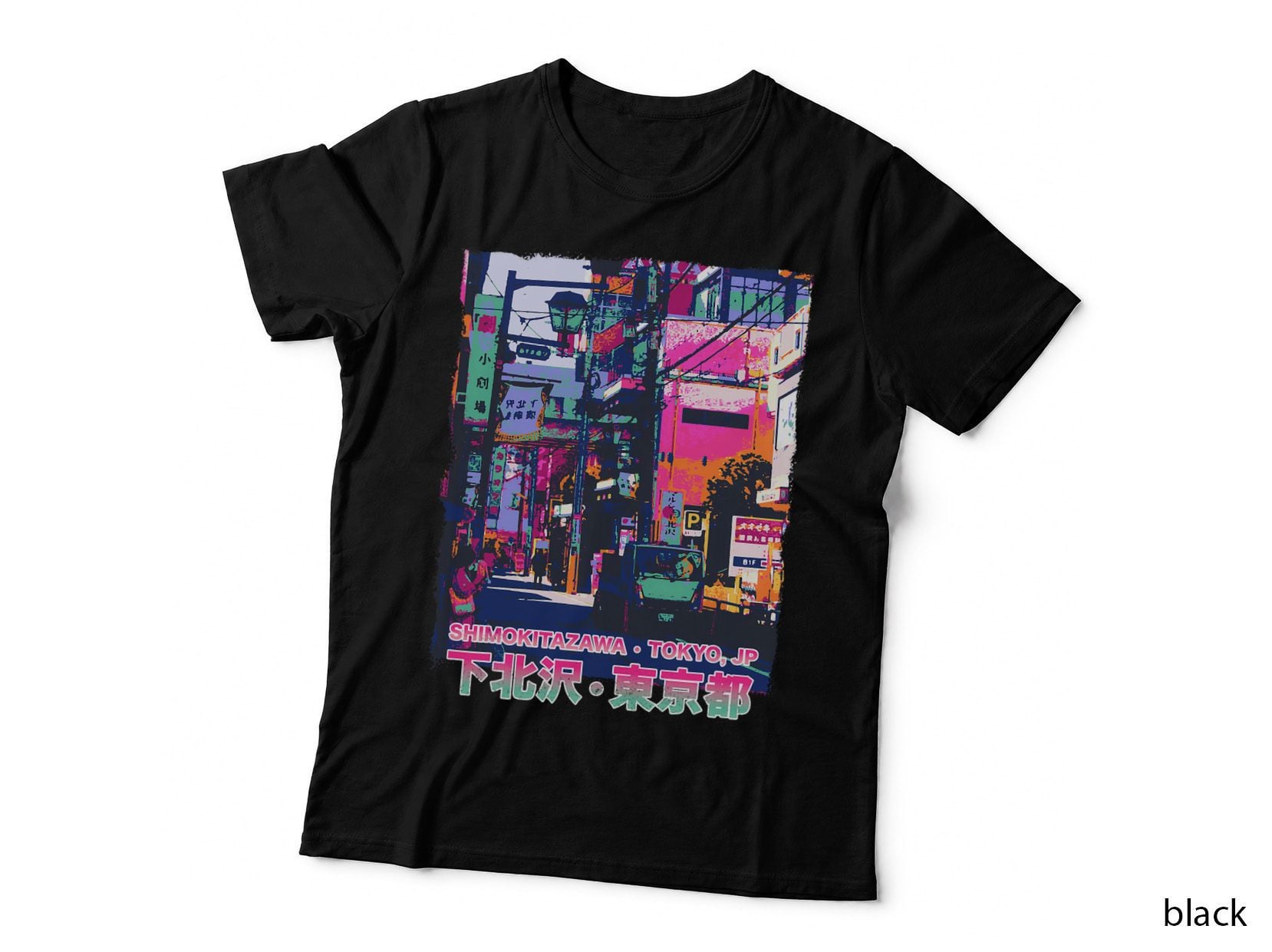 Japanese Streetwear Retro 90s Aesthetic Tokyo Graphic T-Shirt