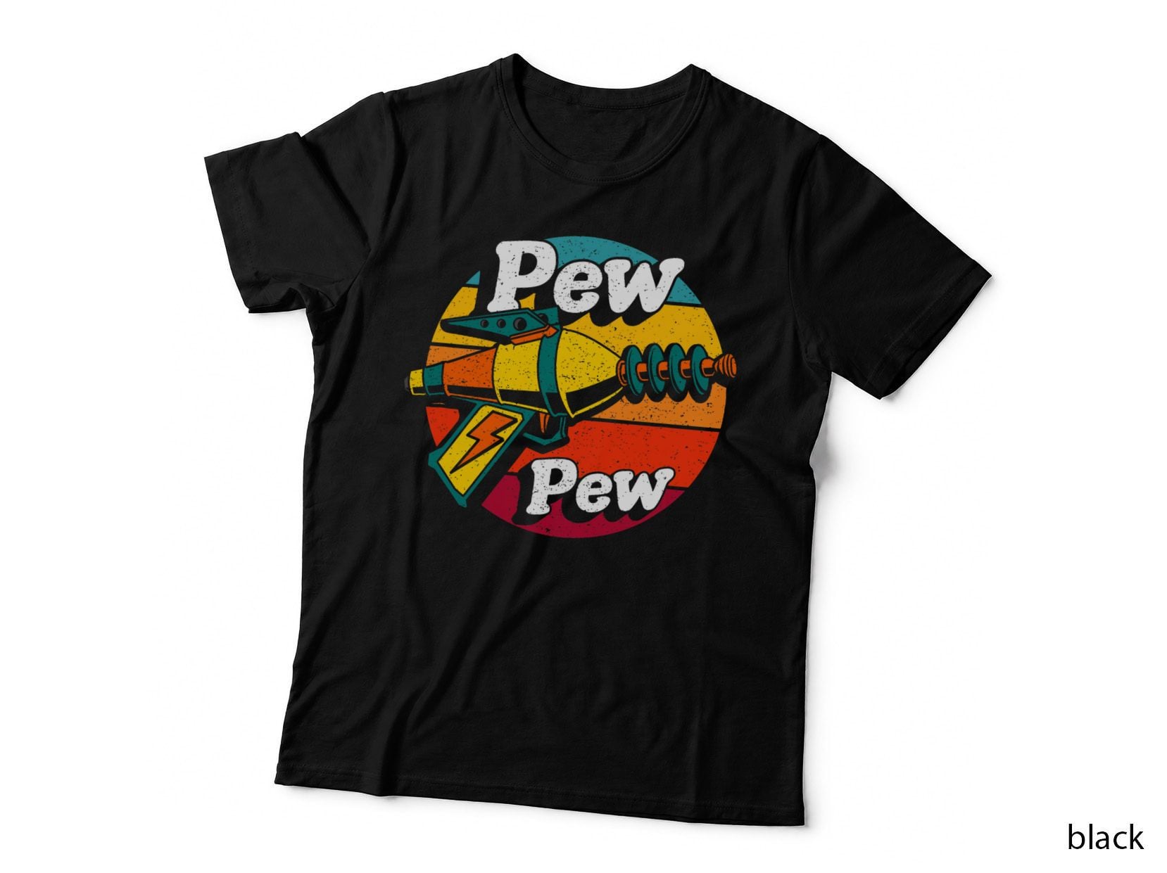 Laser Gun Toy Retro Pew Pew T-Shirt