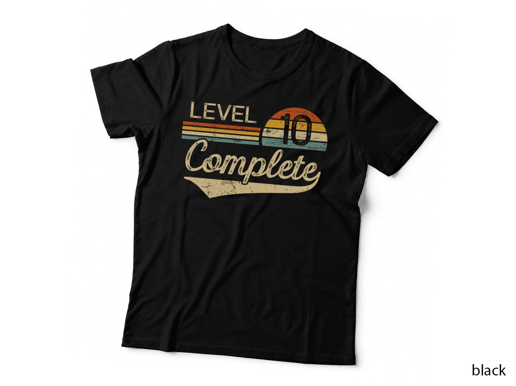 Level 10 Complete Vintage 10th Wedding Anniversary T-Shirt