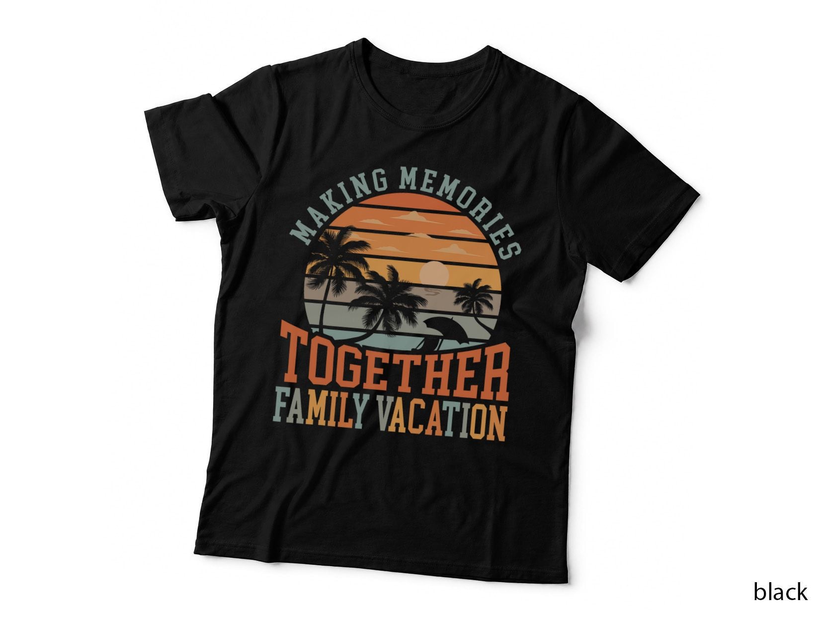 Making Memories Together Family Vacation T-Shirt, Retro Summer Vibes