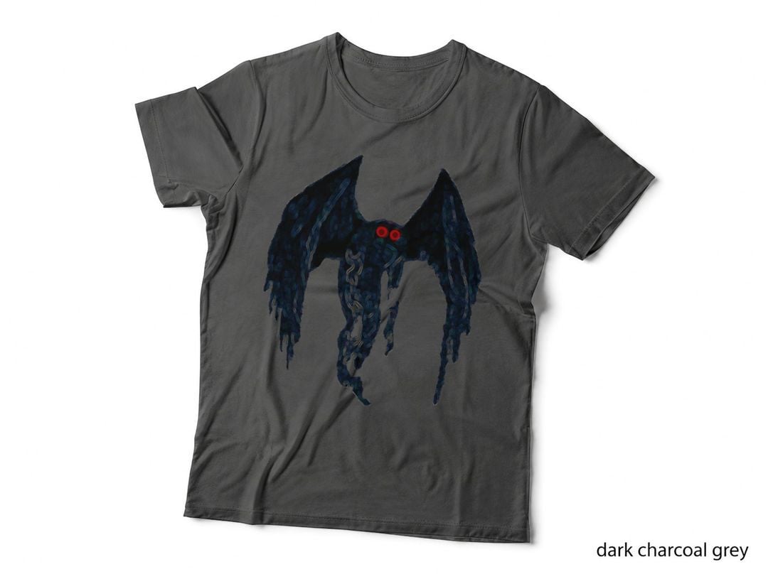 Mothman Point Pleasant Retro Cryptid Vintage T-Shirt