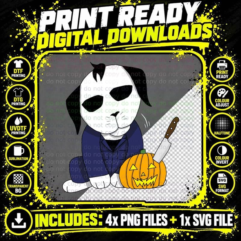 Puppy Myers Classic T-Shirt Png SVG Digital Bundle