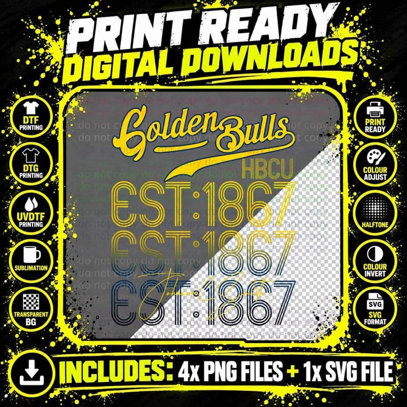 Retro .Johnson Home C. Vintage .Smith Study University Png SVG Digital Bundle